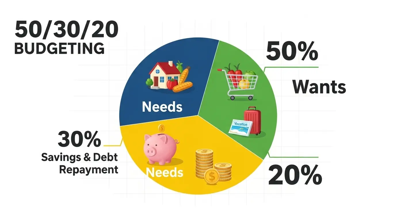50/30/20 Budgeting Template