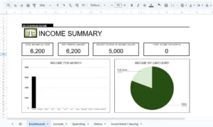 personal finance tracker